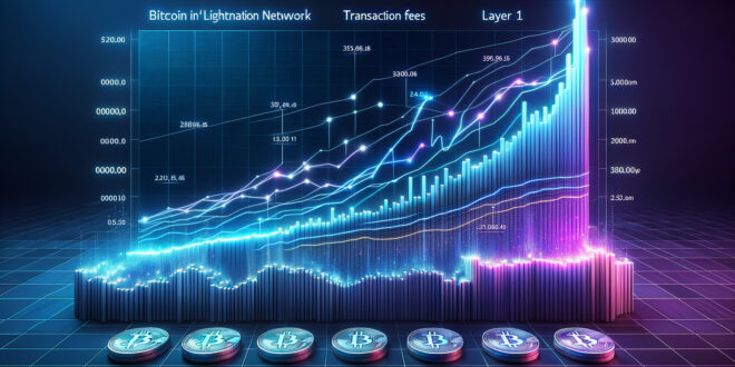 L’évolution des frais de transaction Bitcoin : Lightning Network vs Layer 1