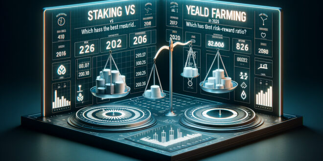 Staking vs Yield Farming en 2026 : Quel est le meilleur ratio risque-rendement ?